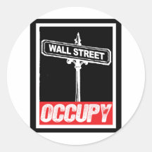 OCCUPY WALL STREET -.png Sticker