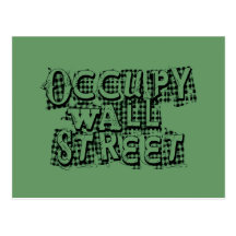 Occupy Wall Street Postcard