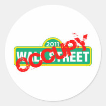 Occupy Wall Street Sticker