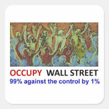 Occupy Wall Street Stickers