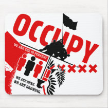 Occupy Wall Street: We are the 99% mousepads