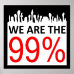 Occupy Wall Street - We Are The 99% Poster