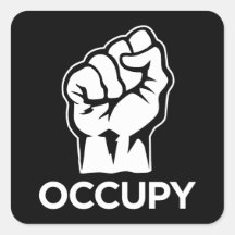 Occupy Wall Street - We are the 99% Square Sticker