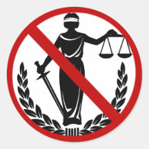 Occupy Wall Street Where's The Justice? Sticker