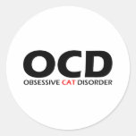 OCD - Obsessive Cat Disorder Sticker
