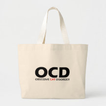 OCD - Obsessive Cat Disorder Tote Bag