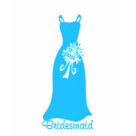 Ocean Blue Bridesmaid Dress t-shirts