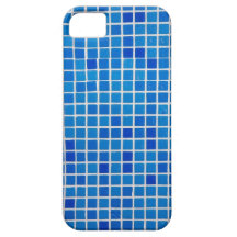 Ocean Blue Mosaic iPhone 5 Case