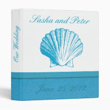 Ocean Blue Wedding Planner Binder