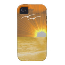 Ocean Breeze and Serentity Prayer iPhone 4 Cover