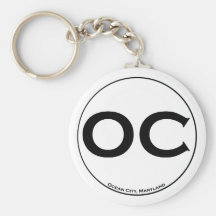 Ocean City Keychain