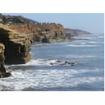 Ocean Coastline Waves Water Cut Out