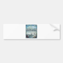 Océan de plage d'eau salée   de mer adhésif pour voiture