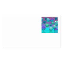 Ocean Dreams - Aqua and Violet Ocean Fantasy Business Card