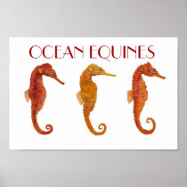 Ocean Equines Print
