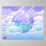 Ocean In The Sky Poster