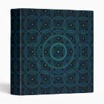 "Ocean of Rings" Fractal Art Vinyl Binder