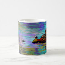 Ocean Seagulls Mugs