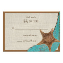 Ocean Starfish Response Card Announcements