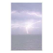Ocean Storm Customized Stationery