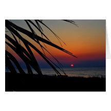 Ocean Sunrise Notecard
