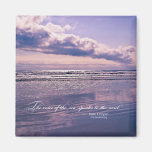 Ocean Sunrise with lovely Kate Chopin quote Magnet
