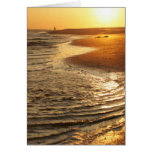 Ocean Sunset Card