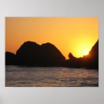 Ocean Sunset Poster