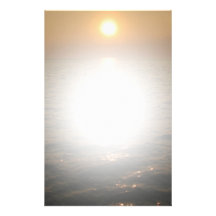 Ocean Sunset Stationery Paper