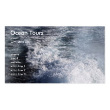 Ocean Tours Business Card