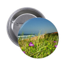 Ocean View Pinback Button