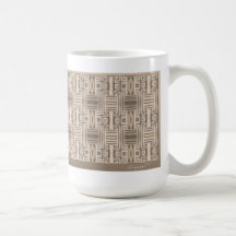 Ocean Villa Terrace Geometric Mug