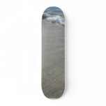 Ocean Wave Meet Sand Beach Skate Deck