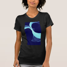 Ocean wave spin tshirts