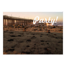 Ocean Wave Storm Pier Custom Announcements