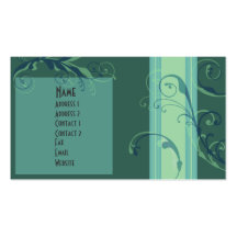 Ocean Waves Business Card