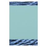 Ocean Waves Pattern Stationery