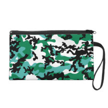 Oceanic Camo Wristlet Bag