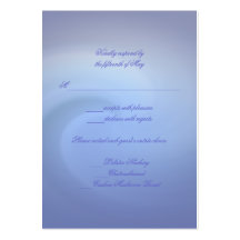 Oceans of Love RSVP Card Business Cards