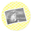 Ocelot Photo Frames - Yellow stickers