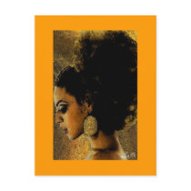 OCHUN REINA BY LIZ LOZ POST CARD