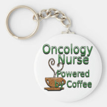 OCN Powered By Coffee Key Chain