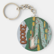 Ocoee Rafting Keychain