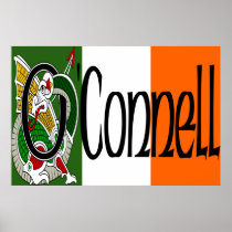 O'Connell Celtic Dragon Poster Print
