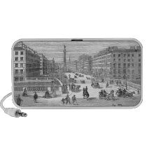O'Connell Street 19th Century Dublin On Doodle Travel Speakers
