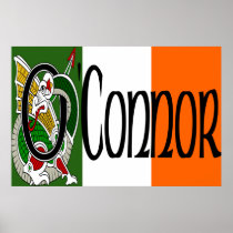 O'Connor Celtic Dragon Poster Print