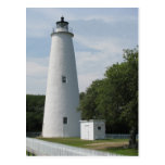 Ocracoke, North Carolina Lighthouse Postcard