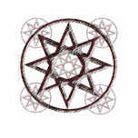 Octagram Sculpture Cut Outs