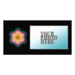 octahedron photo card template