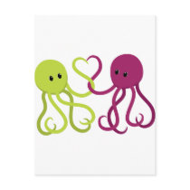 Octo Love Postcard